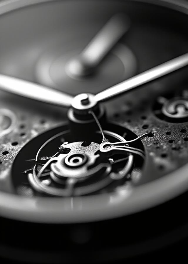 Orologio di lusso vintage in primo piano